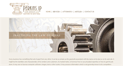 Desktop Screenshot of perkinsip.com